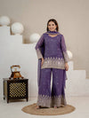 Royal Elegance in Every Thread 💜