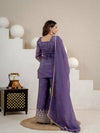 Royal Elegance in Every Thread 💜