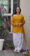Festive Mustard Suit Set Collection