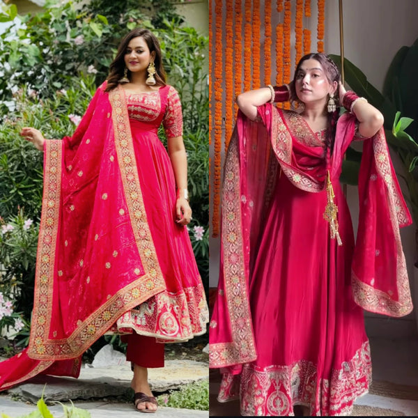 Dazzling Red Celebrate Cultural Beauty
