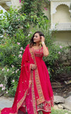 Dazzling Red Celebrate Cultural Beauty