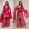 Radiant Elegance in Rich Pink