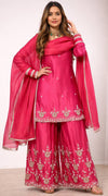 Radiant Elegance in Rich Pink
