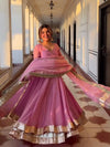 Ethnic Anarkali Ensemble with Dupatta