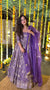 Elegance in Purple: A Festive Delight